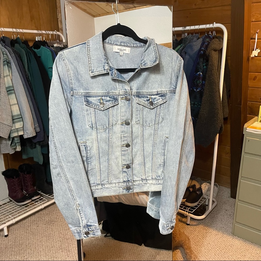 Carly Jean CJLA Fletcher Jean Jacket - Size Large